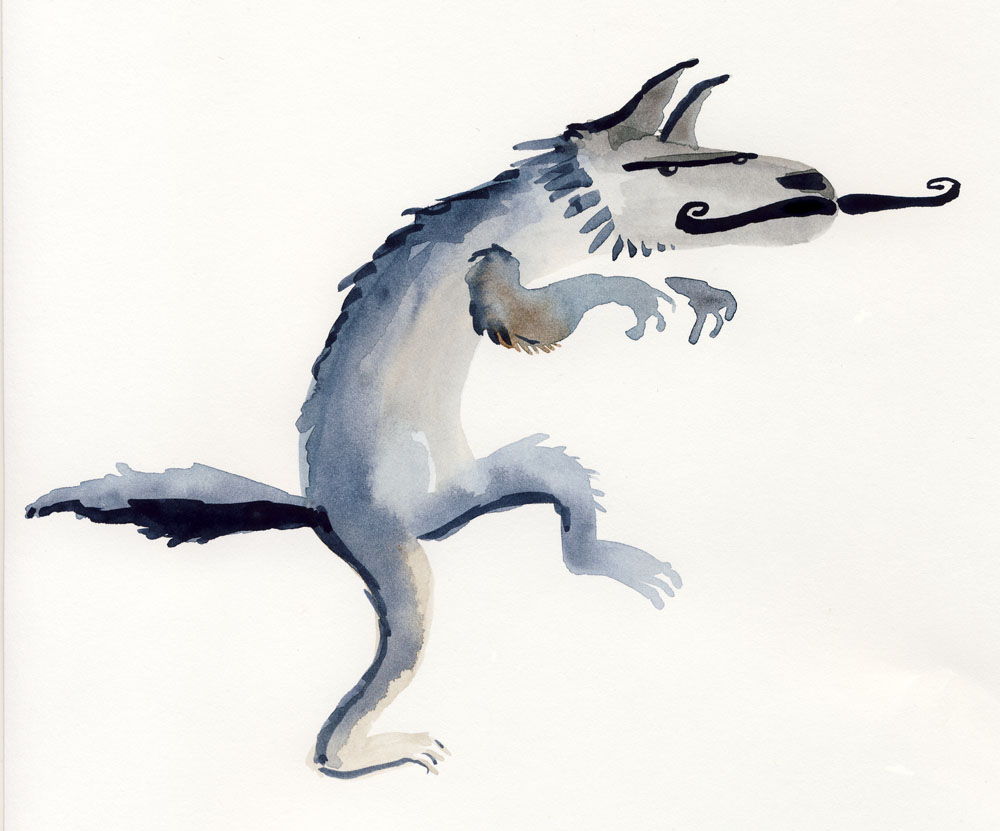 big bad wolf clip art - photo #45
