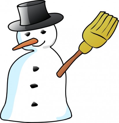 Vintage Snowman Clipart - ClipArt Best