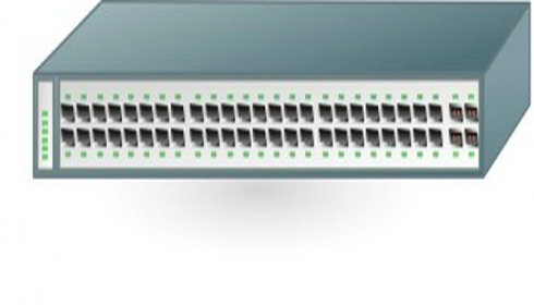 Cisco Network Ethernet Gigabit Switch Clip Art | Free Vector ...
