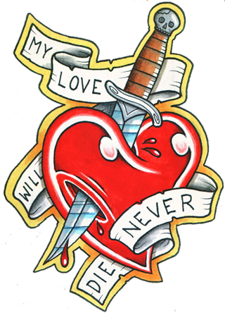 Heart and Love Tattoos Designs- High Quality Photos and Flash ...