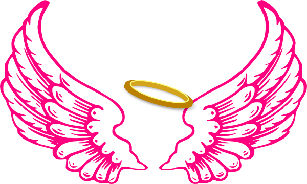 Angel Wings clip art - vector clip art online, royalty free ...