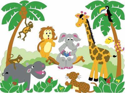 Cartoon jungle animal pictures | Clipart Panda - Free Clipart Images