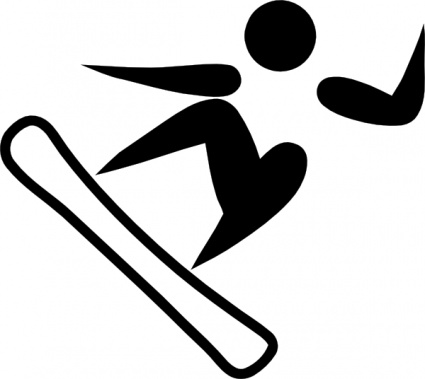 Olympic Sports Snowboarding Pictogram clip art - Download free ...