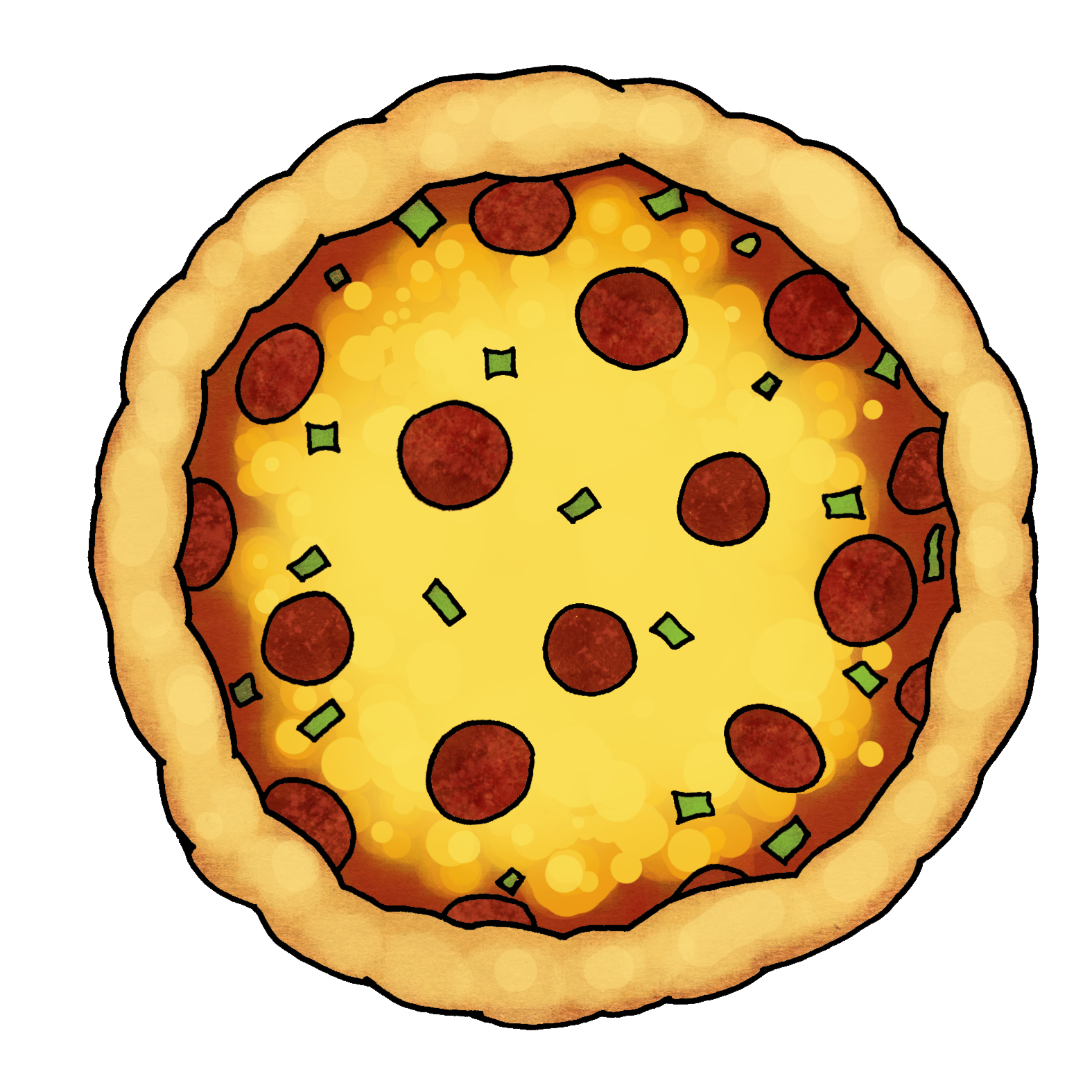pizza fractions clipart - photo #48