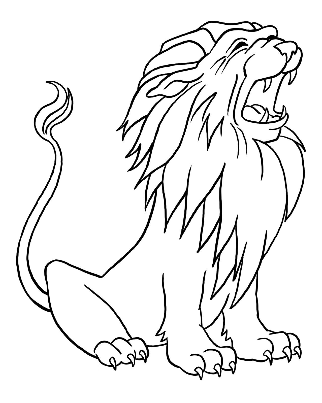 Cartoon Lion Pictures For Kids - Cliparts.co