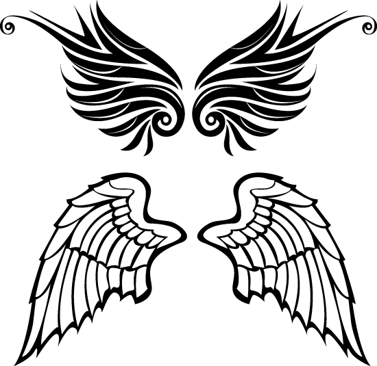 free vector clipart wings - photo #8