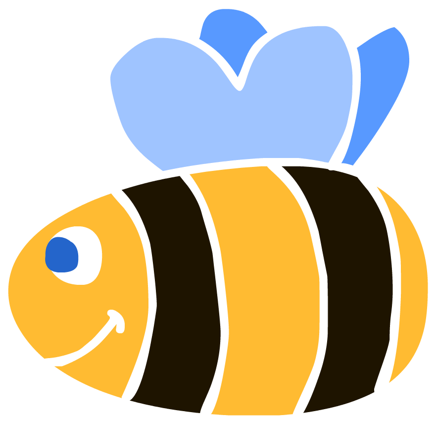 Cute Baby Bee Clipart