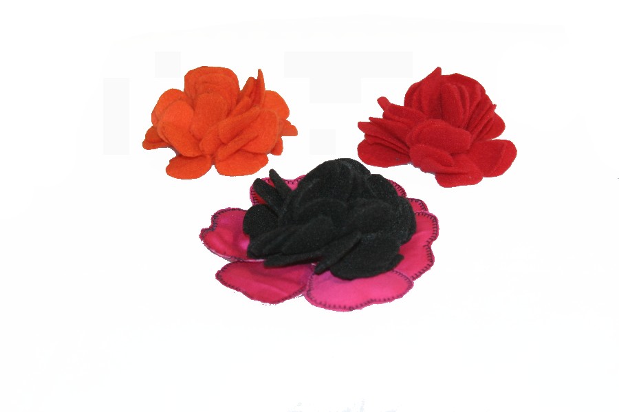 Jinky's Crafts & Designs: Fabric Flowers - Kanzashi Flower Tutorial