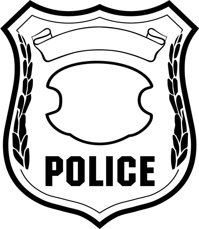 Police Badge Drawing - Cliparts.co
