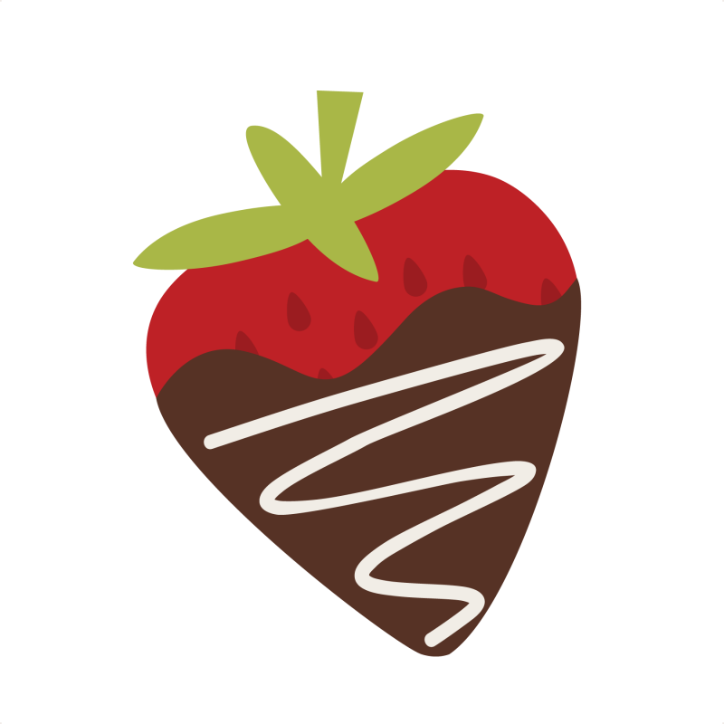 Chocolate Covered Strawberry svg free svg files free cuts files ...