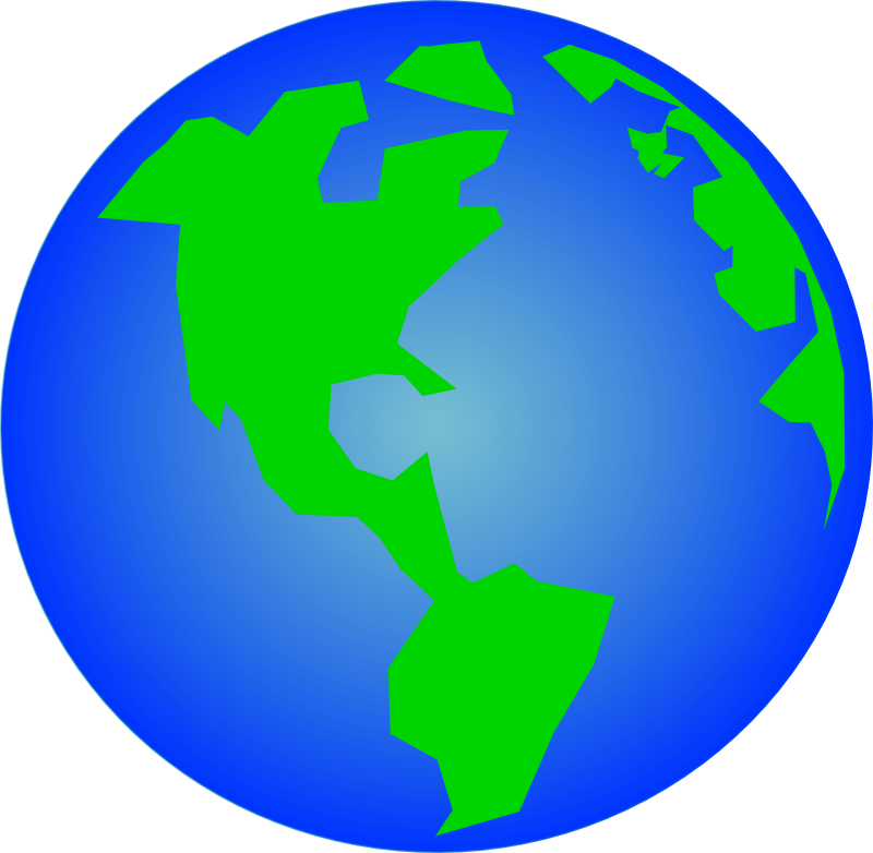 clip art of earth globe - photo #12
