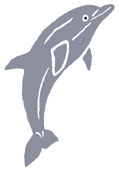 Dolphin clip art - vector clip art online, royalty free & public ...