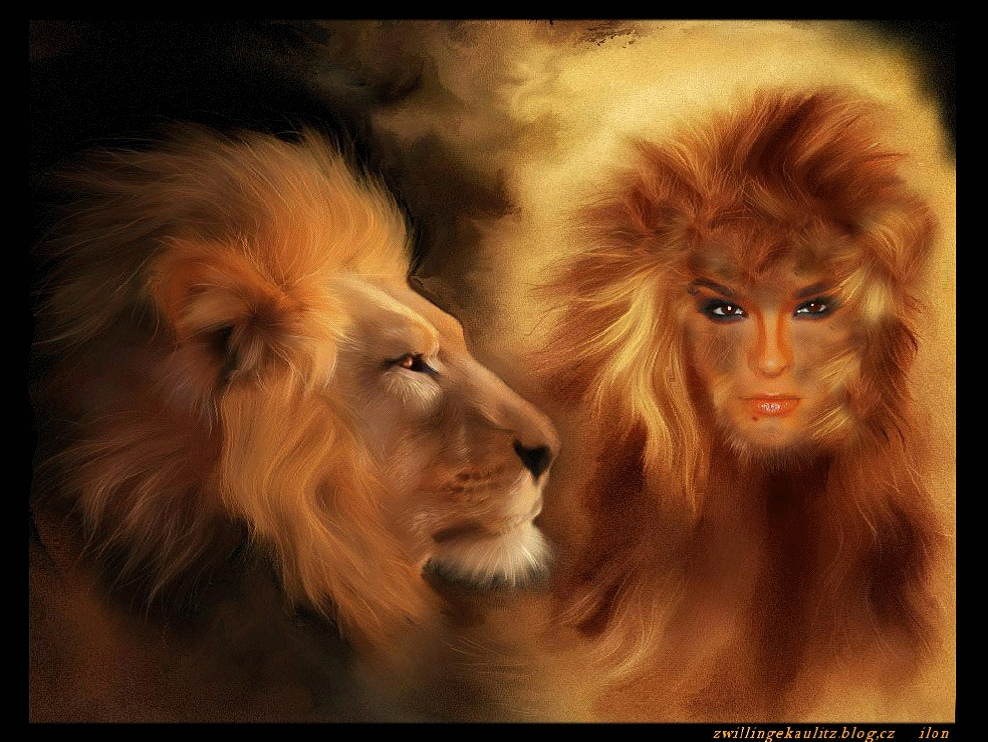 Lion - Animated gif by ilon07 on DeviantArt