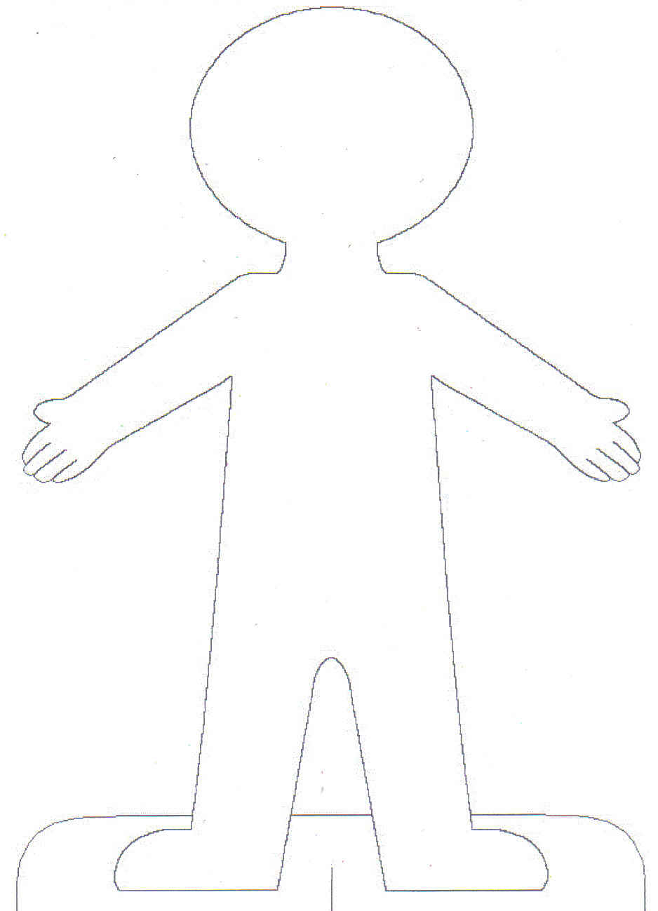 Blank Person Template - Cliparts.co