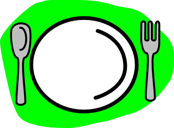 Images of Dimnner Plates Clipart