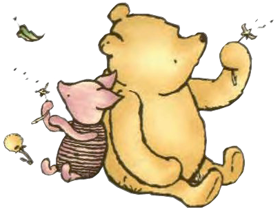 Pooh & Piglet Clipart
