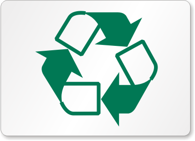 Printable Recycle Sign - ClipArt Best
