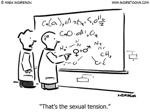 Science Cartoon #6045 ANDERTOONS SCIENCE CARTOONS
