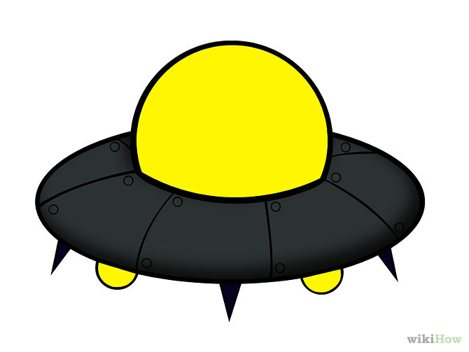 How to Draw a Cartoon UFO: 5 Steps (with Pictures) - wikiHow