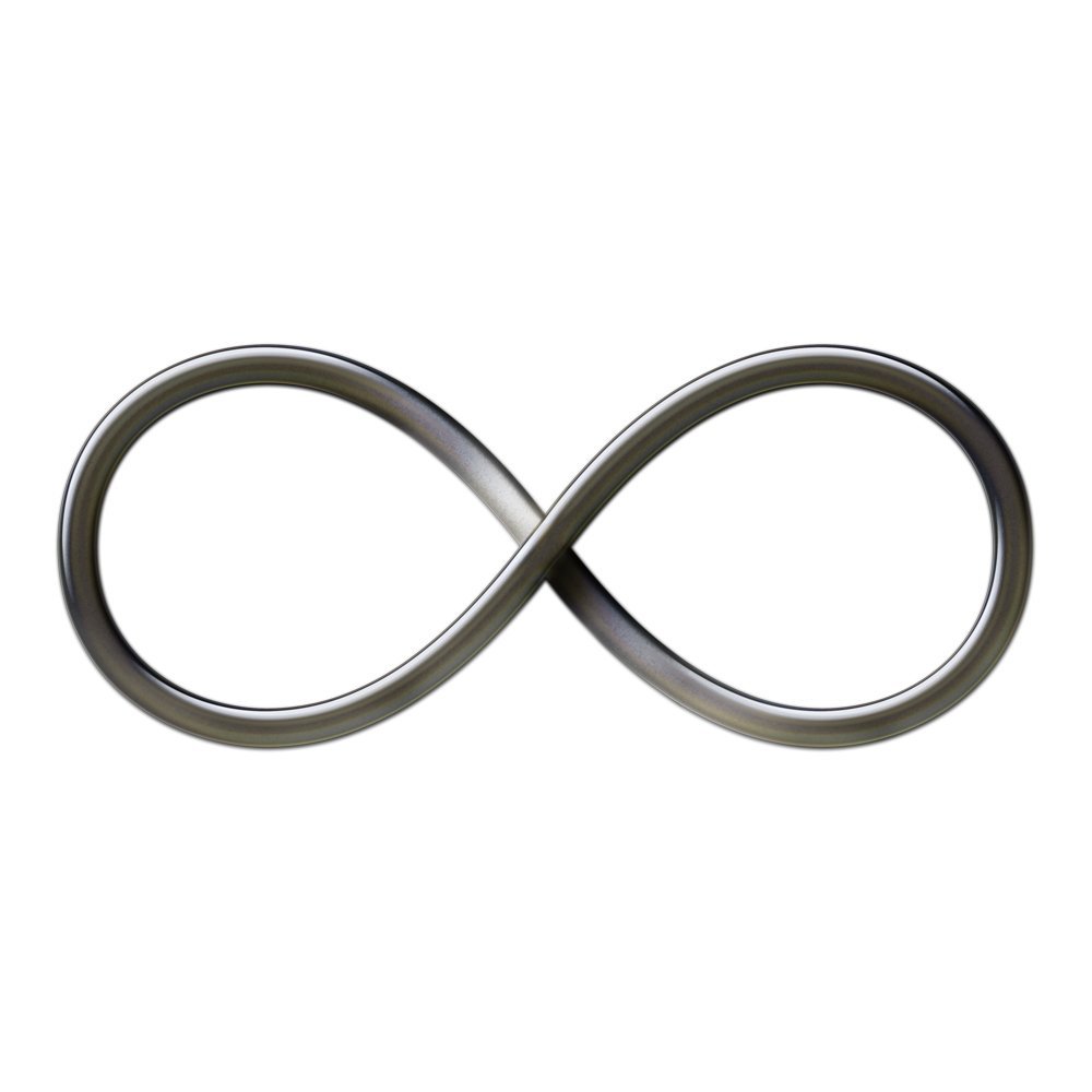 Amazon.com: 3dRose ht_24235_3 Infinity Symbol on White Background ...