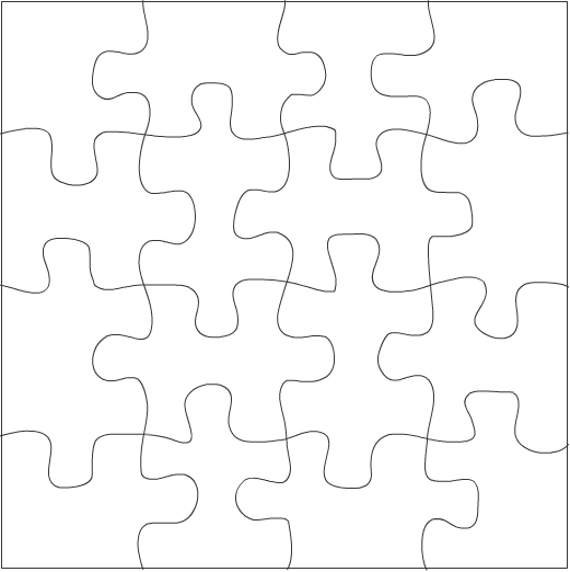 Puzzle Pieces Template - Cliparts.co