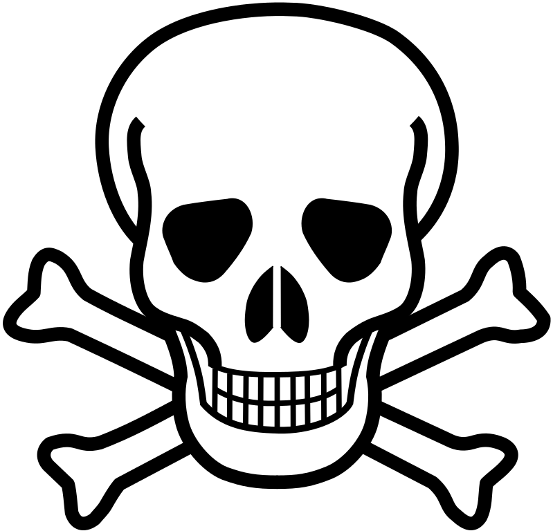 File:Skull and crossbones.svg - Wikimedia Commons
