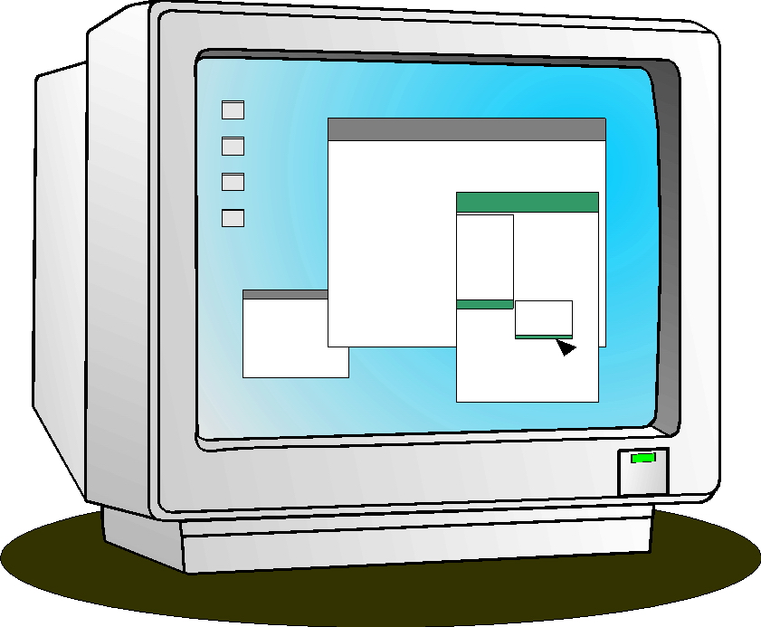 All Cliparts: Monitors Clipart Gallery1