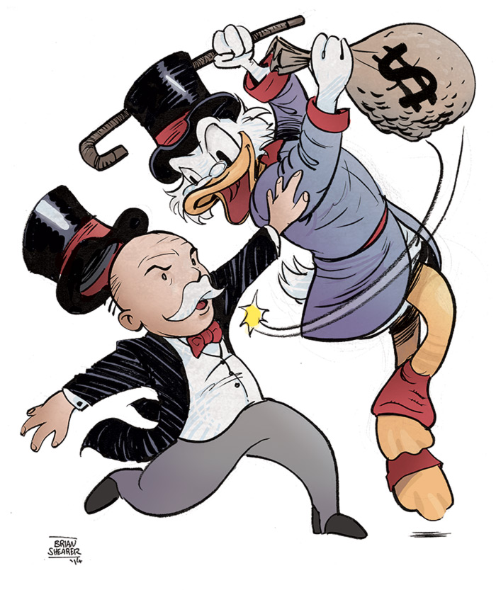 Brian Shearer – Warm Up: Scrooge McDuck vs Mr. Moneybags - Brian ...