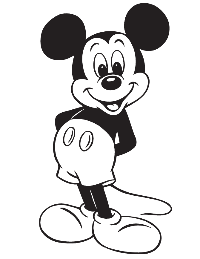 cute mickey mouse clipart - photo #7