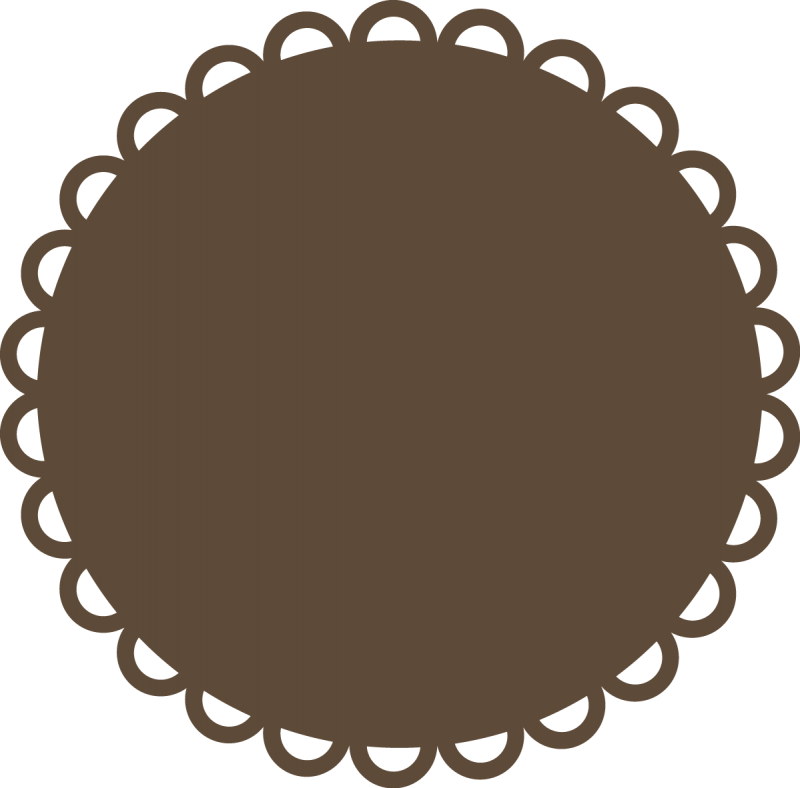 Circle Scallop SVG file svg files for scrapbooking cute svg files