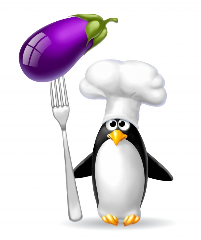 Cartoon Penguin wearing chef hats pictures | Other pictures