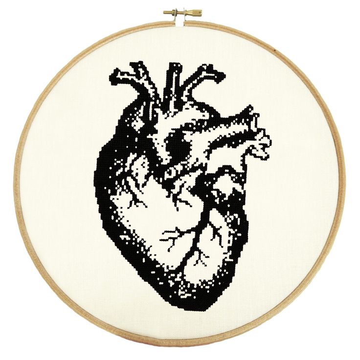 Anatomical Heart PDF Pattern | What Delilah Did | Stitches