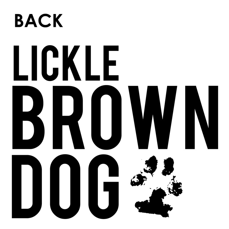 Lickle Brown Dog - Nim Tabile Graphic Design Studio