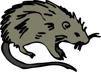 Rat Clipart Black And White | Clipart Panda - Free Clipart Images
