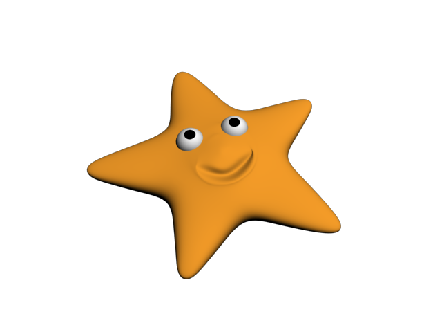 Semester 2 : 3D Modelling & Animation Fables: Star Fish - Cliparts.co