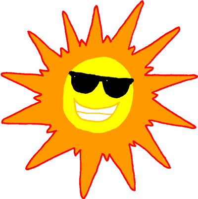 Sun With Sunglasses Clipart Transparent | Clipart Panda - Free ...