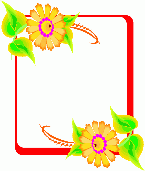 free clipart frames flowers - photo #49