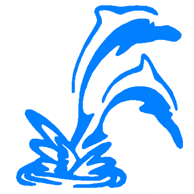 Dolphins Jumping Decal, Car Decal