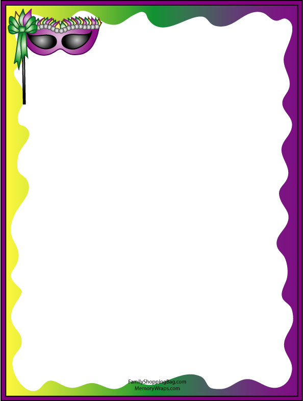 mardi gras clip art mask