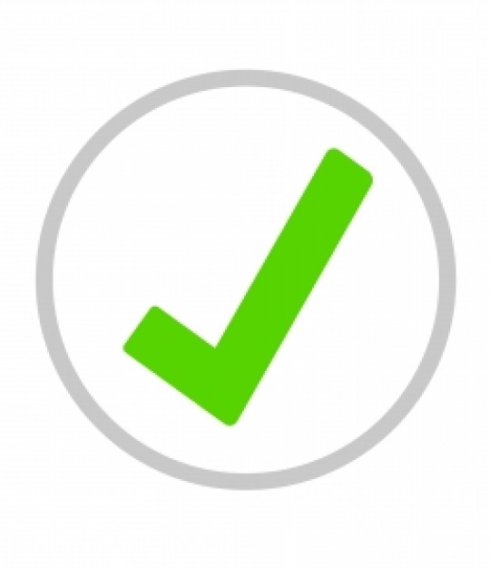 green tick in circle Photo | Free Download