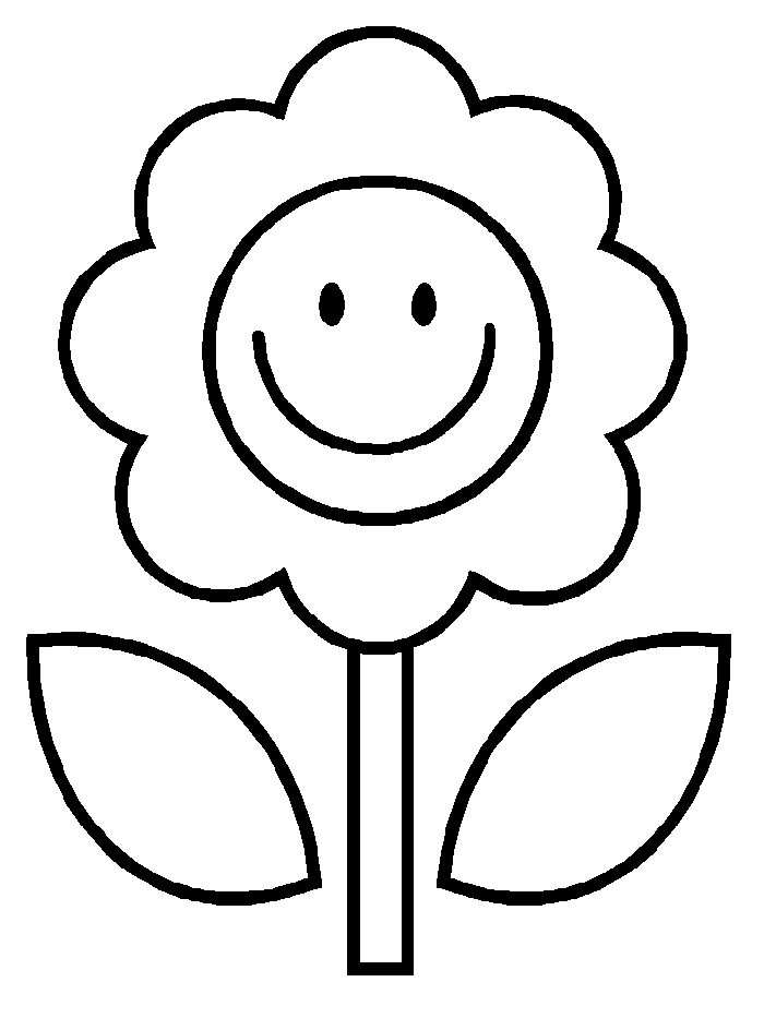 flower color pages – 700×933 kids coloring pages, printable ...