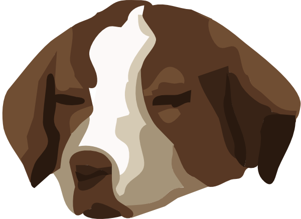 Bored Dog clip art - vector clip art online, royalty free & public ...