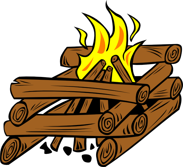 Cartoon Campfire Black And White | Clipart Panda - Free Clipart Images
