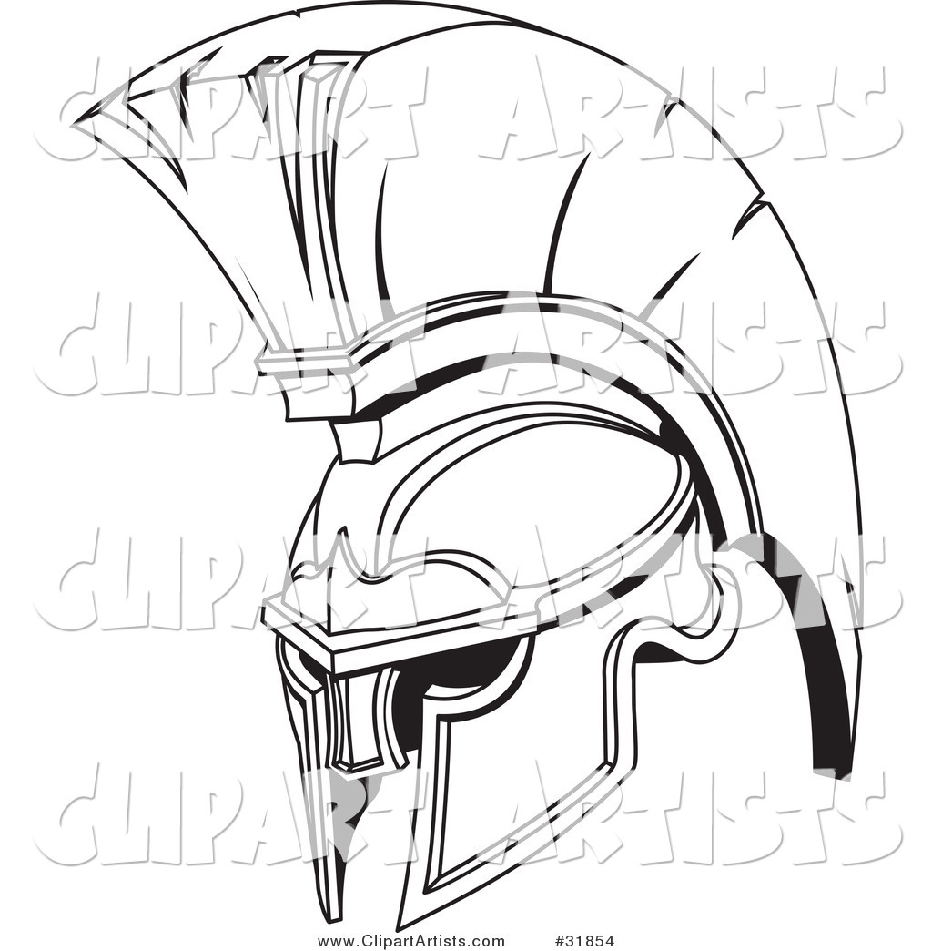 Images For > Roman Helmet Clip Art