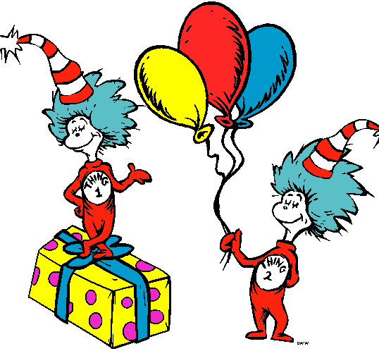 Thing 2 birthday clipart | Clipart Panda - Free Clipart Images