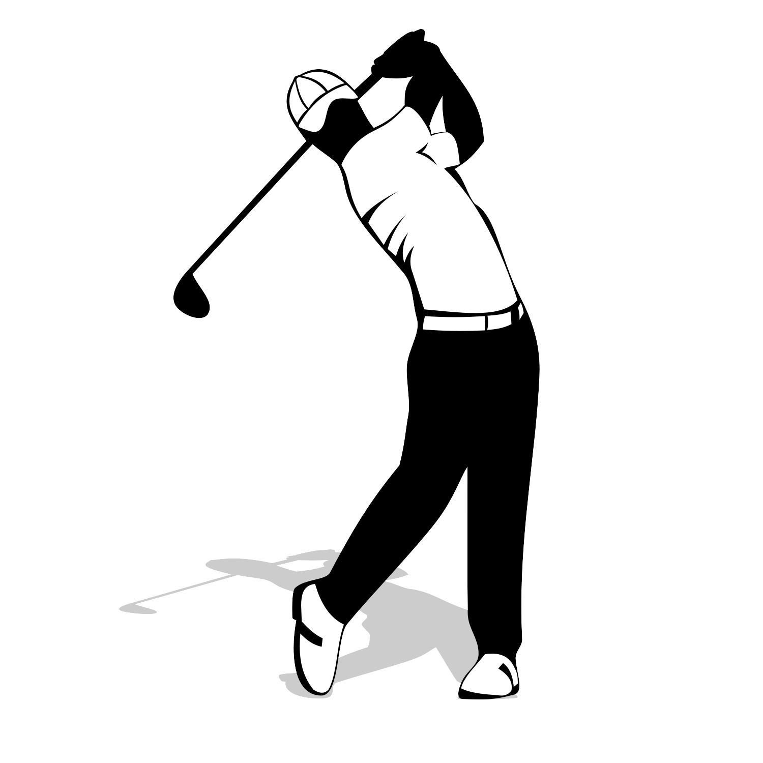 Pictures Of People Golfing - Cliparts.co