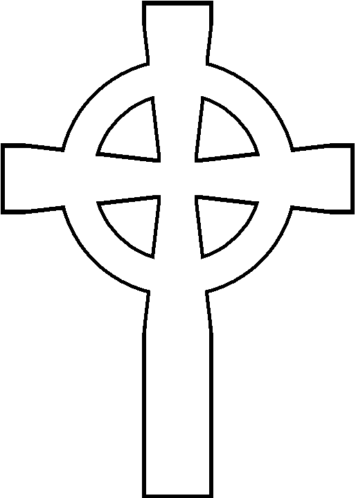 Gallery For > Simple Celtic Cross Clip Art