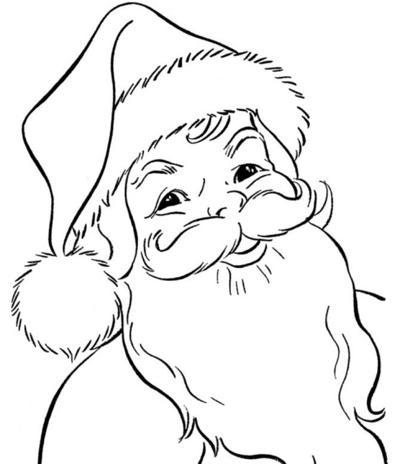 Santa Claus Coloring Pages Christmas - Christmas Coloring pages of ...