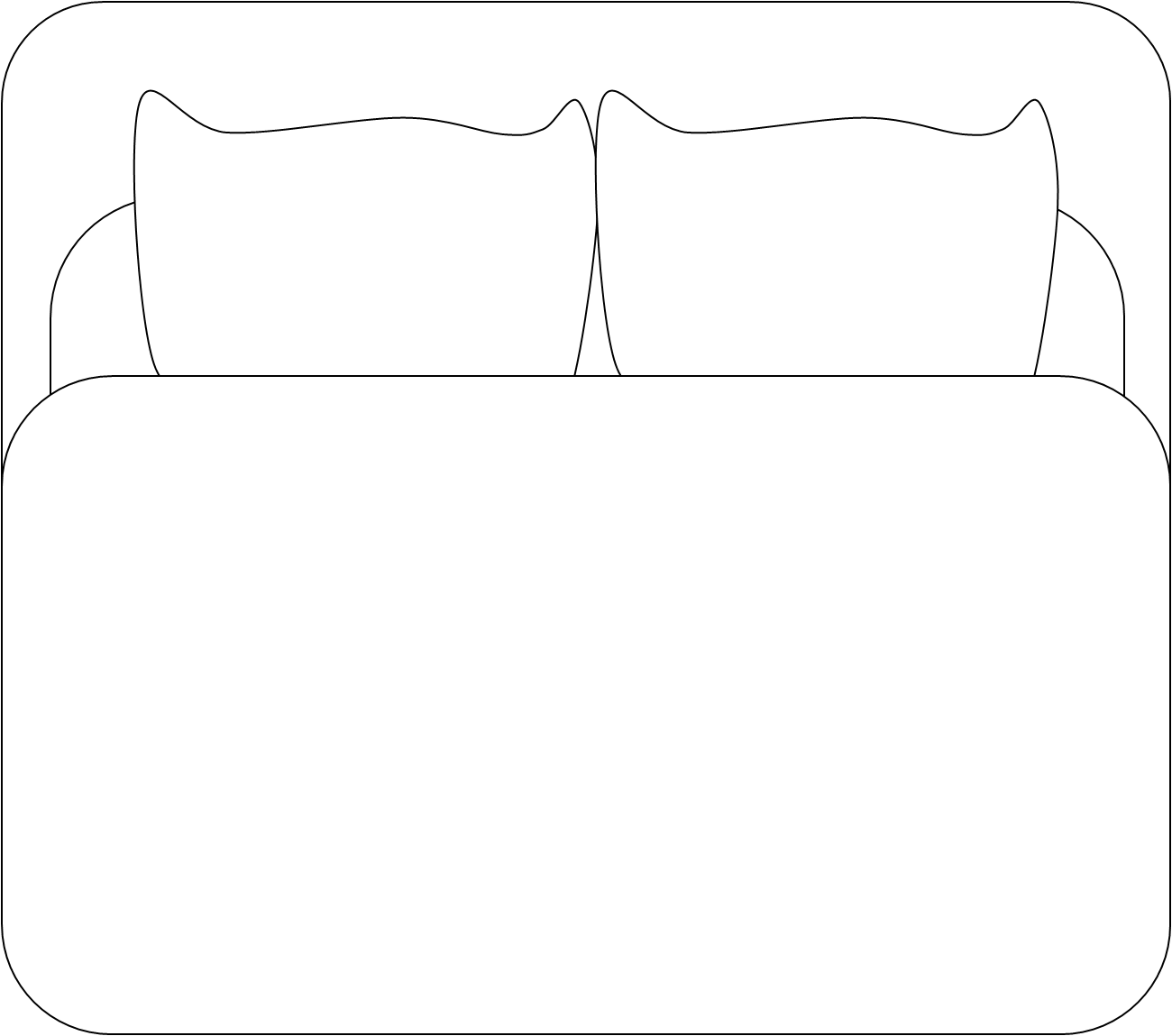 Bed Bw image - vector clip art online, royalty free & public domain