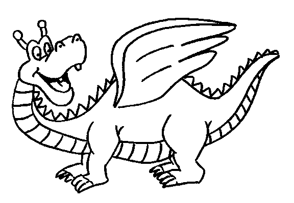 Drawings Of Dragons For Kids - ClipArt Best